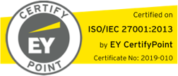 EY CertifyPoint ISO/IEC 27001:2013